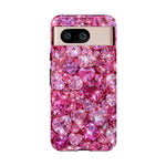 Pink Heart Gem Pattern phone case | Tough Case
