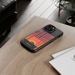 Silverado sunset truck Phone Case | Retro pickup silhouette