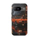 70 GTO Judge Phone Case, Rainy City Night Muscle Car Cover