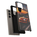 Supra MK4 Orange Touge Night JDM Speed Art Tough Phone Case