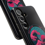Great Dream Wave Circular Badge Vaporwave Phone Case – Japanese Aesthetic