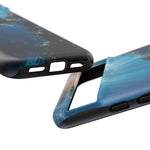 Cobia Reef Phone Case, Shaft of Light Ocean Fishing Tough Cover