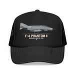 F-4 Phantom II Fighter Jet Hat | Trucker Cap, Military Aviation
