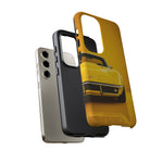 Yellow Corvette Phone Case, C3 Stingray Classic Sports Cover, Gift