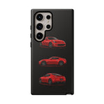 Red 370Z Sports Coupe Tough Phone Case for JDM Enthusiasts