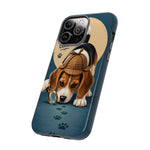 Beagle Nose Detective Phone Case Funny Dog Lover Gift