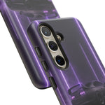 Matte Gray MK4 Supra Violet Neon Pillars Case
