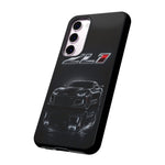 ZL1 Camaro phone case | tough phone case, black muscle car design