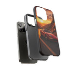300ZX Z32 Red Canyon Sunset Speed Art Tough Phone Case