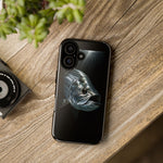 Tarpon Fishing Phone Case, Saltwater Portrait Black Cover, Gift