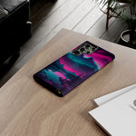 2 Rounds Canada Retina Artwork Vaporwave Phone Case – Landscape Aesthetic