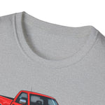 Classic Red 1994 Silverado 1500 Pickup T-Shirt | Truck Illustration