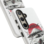 NSX Retro Mount Fuji Illustration JDM phone case | Tough Cover