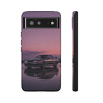 Sunset Skyline GT-R R32 phone case | car reflection, purple dusk
