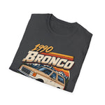 1990 Ford Bronco T-Shirt – Vintage Off-Road SUV Graphic Tee