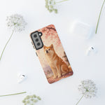Akita Cherry Blossom Phone Case Sakura Dog Lover Gift