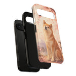 Akita Cherry Blossom Phone Case Sakura Dog Lover Gift