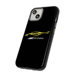 Yellow C8 Z06 Phone Case for Chevy Fans, Tough Protective Cover