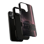 FC RX-7 Pink Neon Fog Column Tough Case