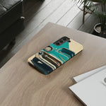 1957 Bel Air Turquoise Retro Tough Phone Case Classic Car Art Cover