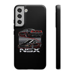 NSX Dual View Black Red JDM Sports Car Tough Phone Case Gift