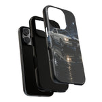 GT350 Phone Case White, Rainy Track Night Classic Racer Tough Cover