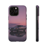 Sunset Skyline GT-R R32 phone case | car reflection, purple dusk