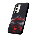 Z06 C8 Phone Case, Red Smoke Studio Reflection Cover