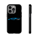 Rapid Blue C8 Phone Case for Chevy Fans, Tough Protective Cover