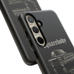 Black Squarebody ChevyTruck phone case | Lowrider Tough Cover