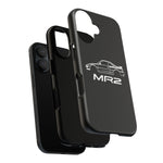 MR2 White Side Silhouette JDM Tough Phone Case Cover Gift