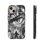 Manga Speed Lines Art Tough Phone Case