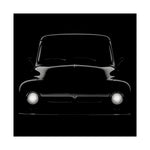 1956 Ford F100 Poster Classic Pickup Truck Front View Wall Art Vintage Hot Rod