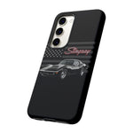 C3 Stingray Phone Case Black Sports Car Tough Cover Gift