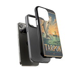 Tarpon Fishing Phone Case Saltwater Angler Tough Cover Gift