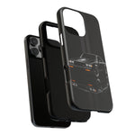 Grand National Phone Case, Black 87 Muscle Car Stripe Studio Cover