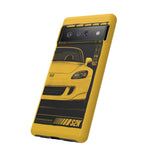 S2000 Spa Yellow Retro 90s JDM Car Tough Phone Case