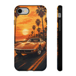 Orange Corvette C3 Stingray Sunset Palms Phone Case