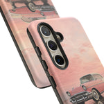 1957 Chevy Bel Air Blush Cream Tough Phone Case for Classic Car Fans