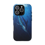 Marlin Fishing Phone Case Deep Sea Angler Tough Cover Gift
