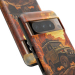 Land Cruiser FJ40 Classic 4x4 Red Rock Canyon Art Tough Phone Case