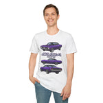 1970 Cuda purple car T-Shirt | Classic Muscle Car Tee