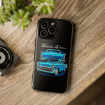 1957 Bel Air Blue Classic Cruiser Tough Phone Case Cover Gift