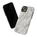 White Marble Pattern Phone Case | Tough Cover