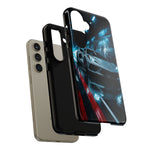 C8 Rain Tunnel Phone Case Racing Tough Case for Corvette Drivers