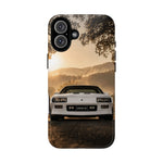 Camaro IROC-Z Phone Case, White 88 Foggy Country Road Cover
