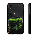 Camaro ZL1 Neon Green Muscle Car phone case | Tough Cover
