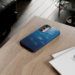 Amberjack School Phone Case, Open Water Sunlight Tough Cover