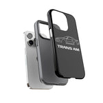 Third Gen Trans Am outline car Tough Phone Case racing graphic