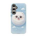 Samoyed Kawaii Snowball Chibi Art Tough Phone Case